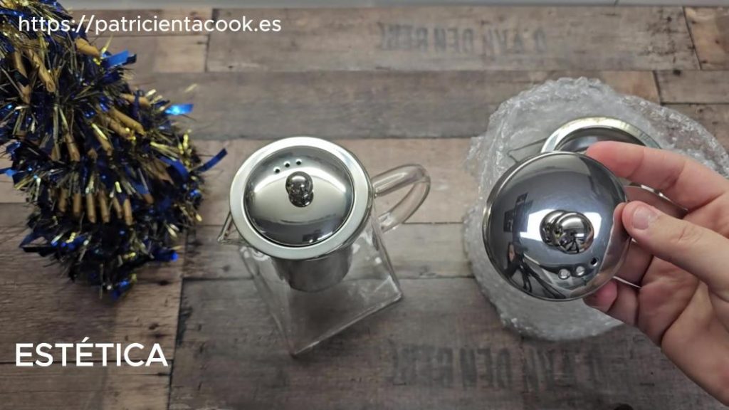Teteras de vidrio de borosilicato. Patricienta Cook.