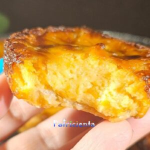Pasteles de Belém sin gluten