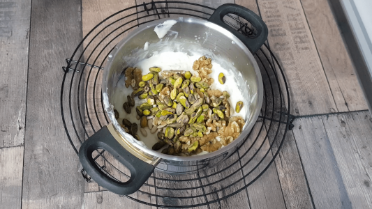 nuez y pistacho